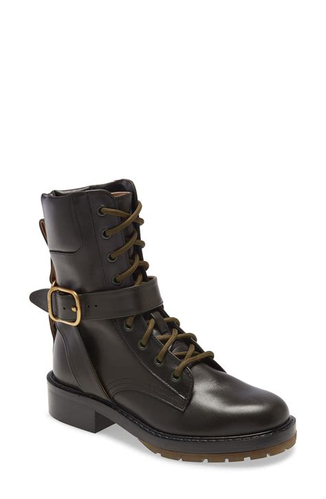 chloe boots green|Meer.